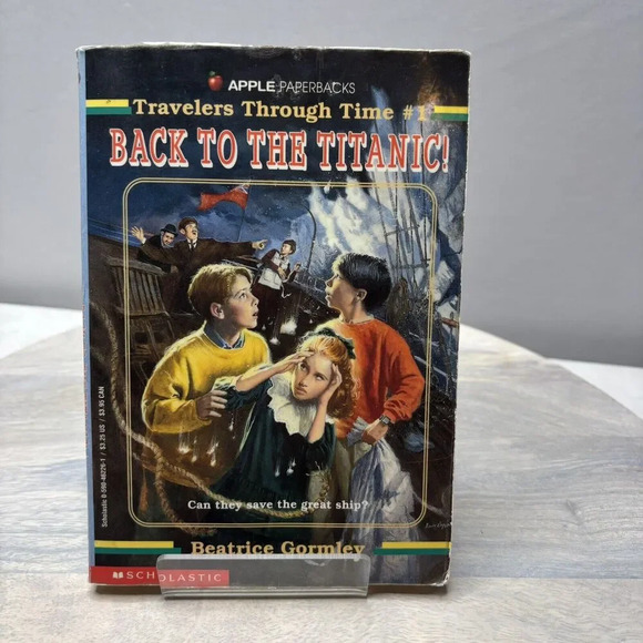 Back to the Titanic! by Beatrice Gormley (1994, Library Binding) - Picture 1 of 5